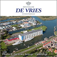 Becker Full Spade Rudders for mega yacht